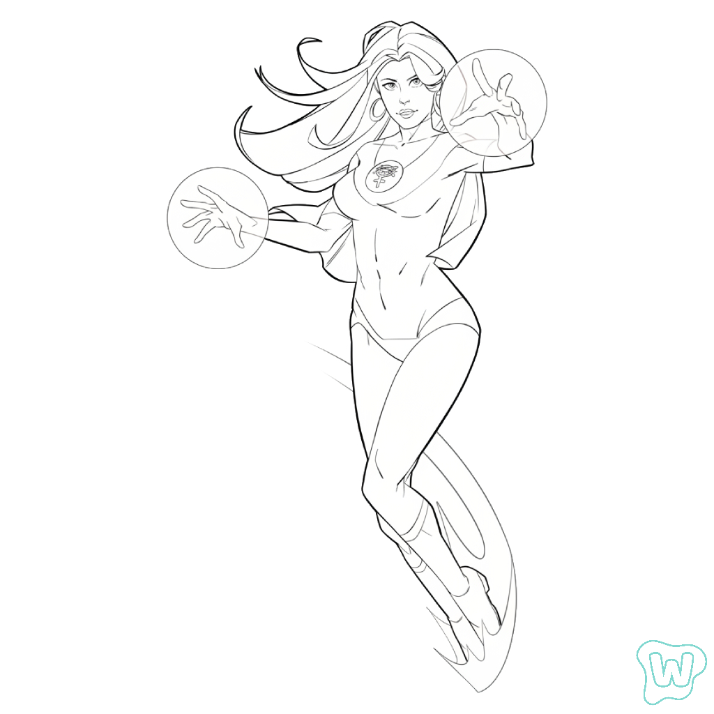 páginas para colorear gratis Invincible