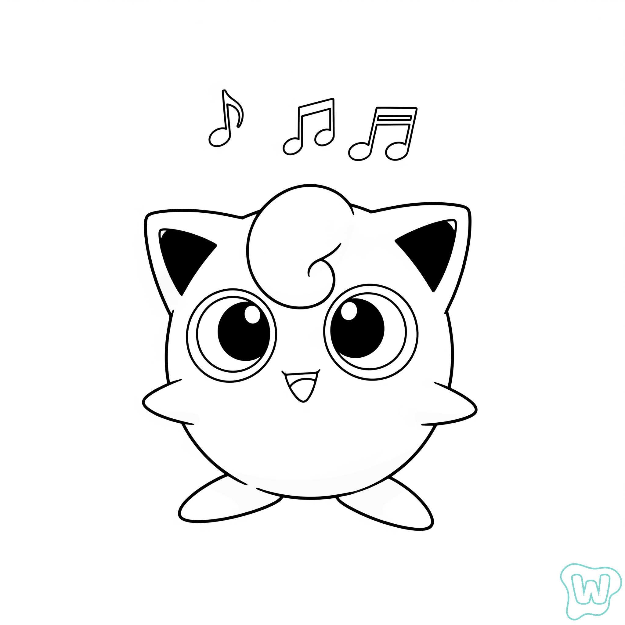 Jigglypuff imprimir PDF gratis