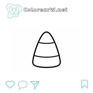 Maíz Dulce para colorear (PDF para imprimir gratis) thumbnail