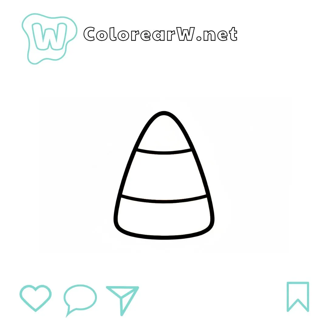 Maíz Dulce para colorear (PDF para imprimir gratis) thumbnail