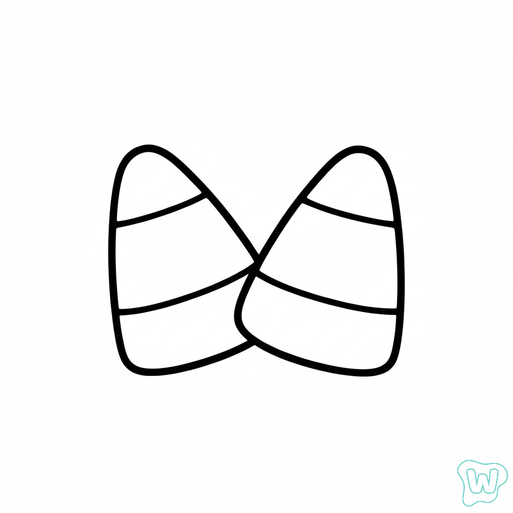 Maíz dulce dibujos para colorear y Imprimir PDF gratis