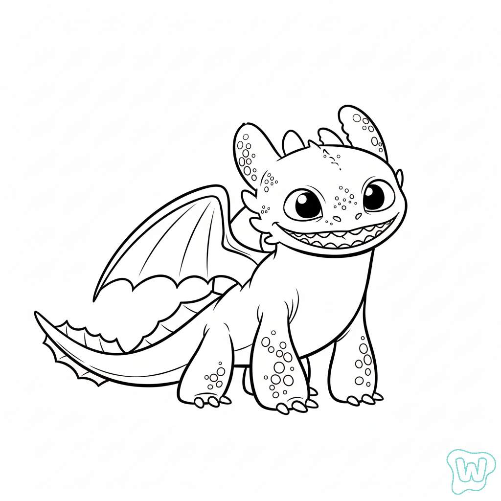 imprimir PDF gratis Toothless