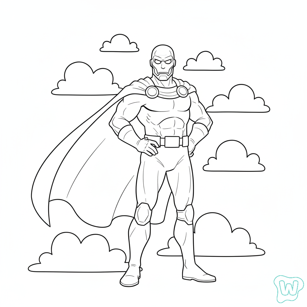 Doctor Doom para colorear gratis