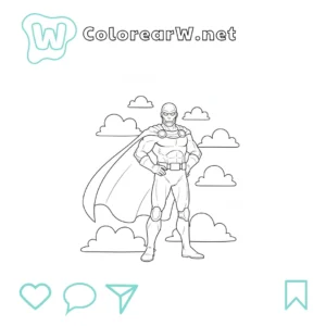 Doctor Doom para colorear (PDF para imprimir gratis) thumbnail