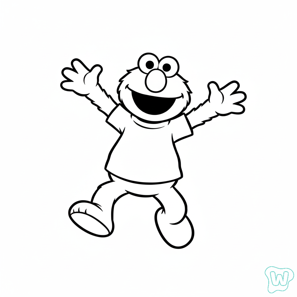 dibujos para colorear grinch Elmo