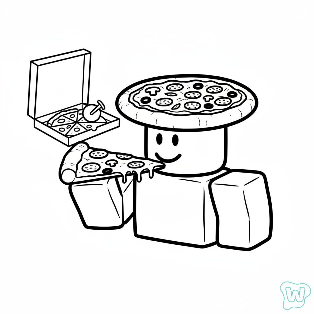 Noobini Pizzanini páginas para colorear gratis