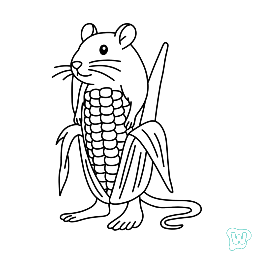 Pipi Corni colorear y Imprimir PDF