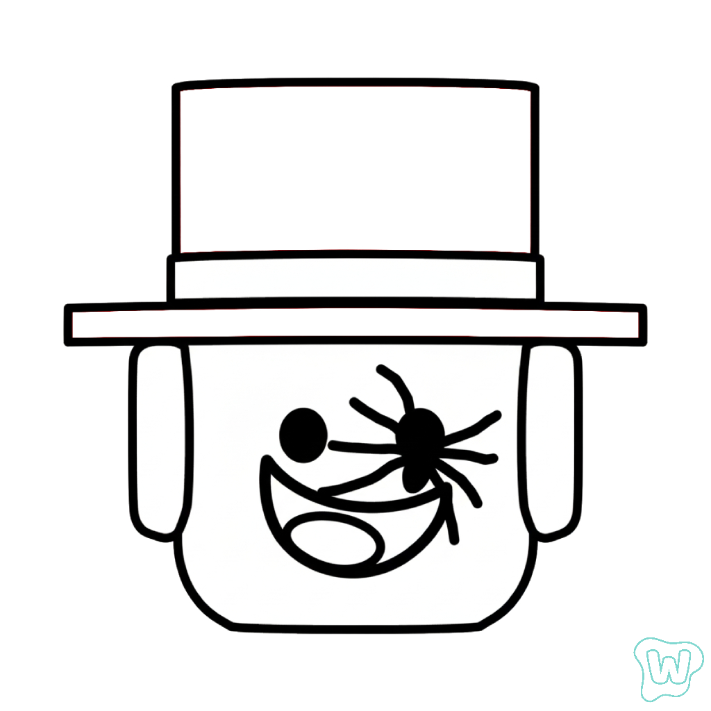 niños SpyderSammy páginas para colorear
