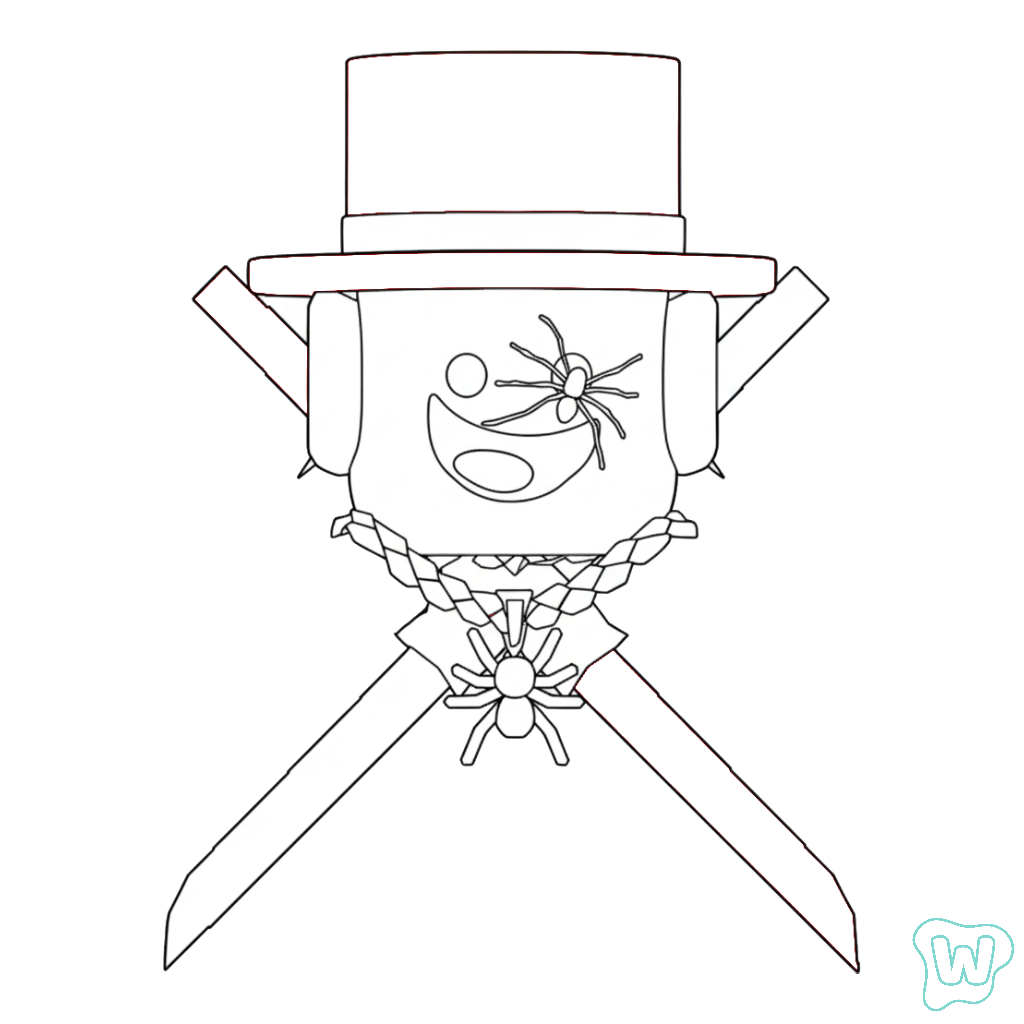 para colorear SpyderSammy