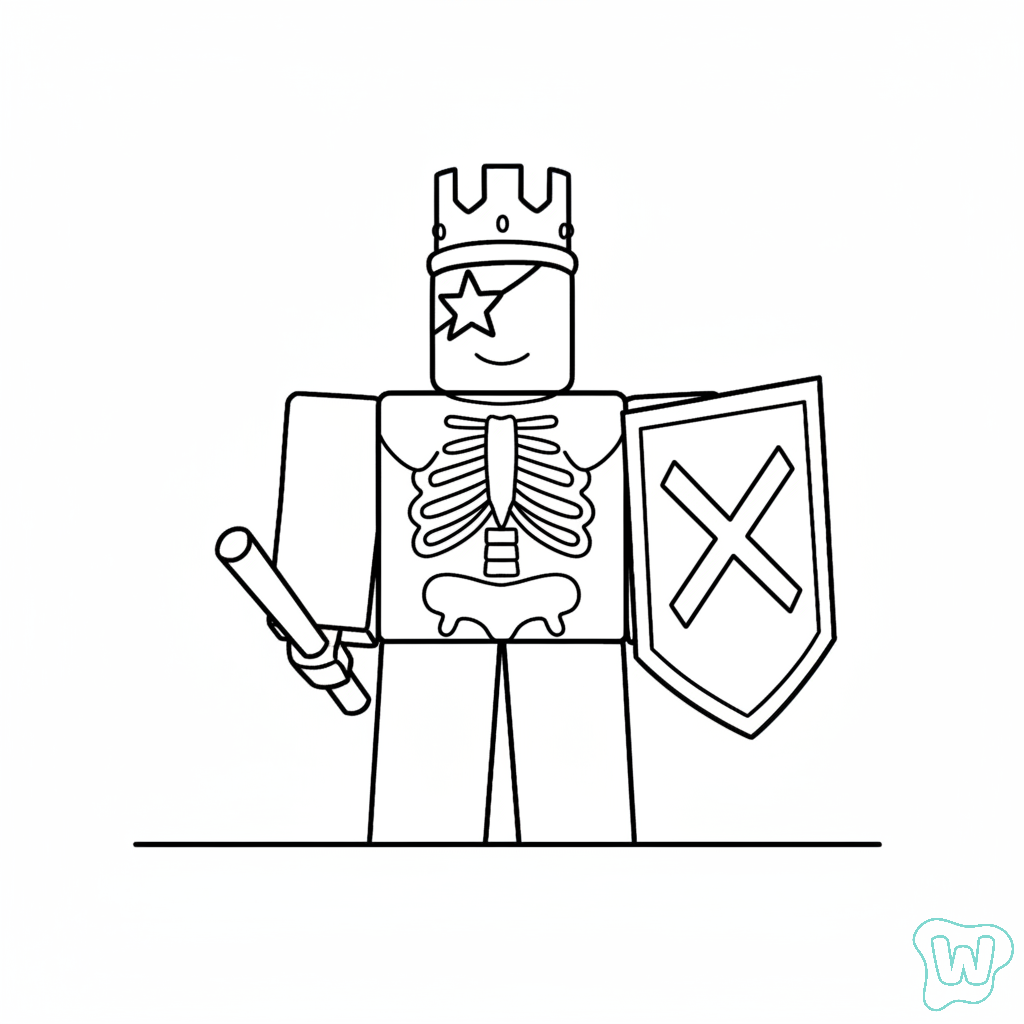 1x1x1x1 para colorear y Imprimir PDF gratis 1