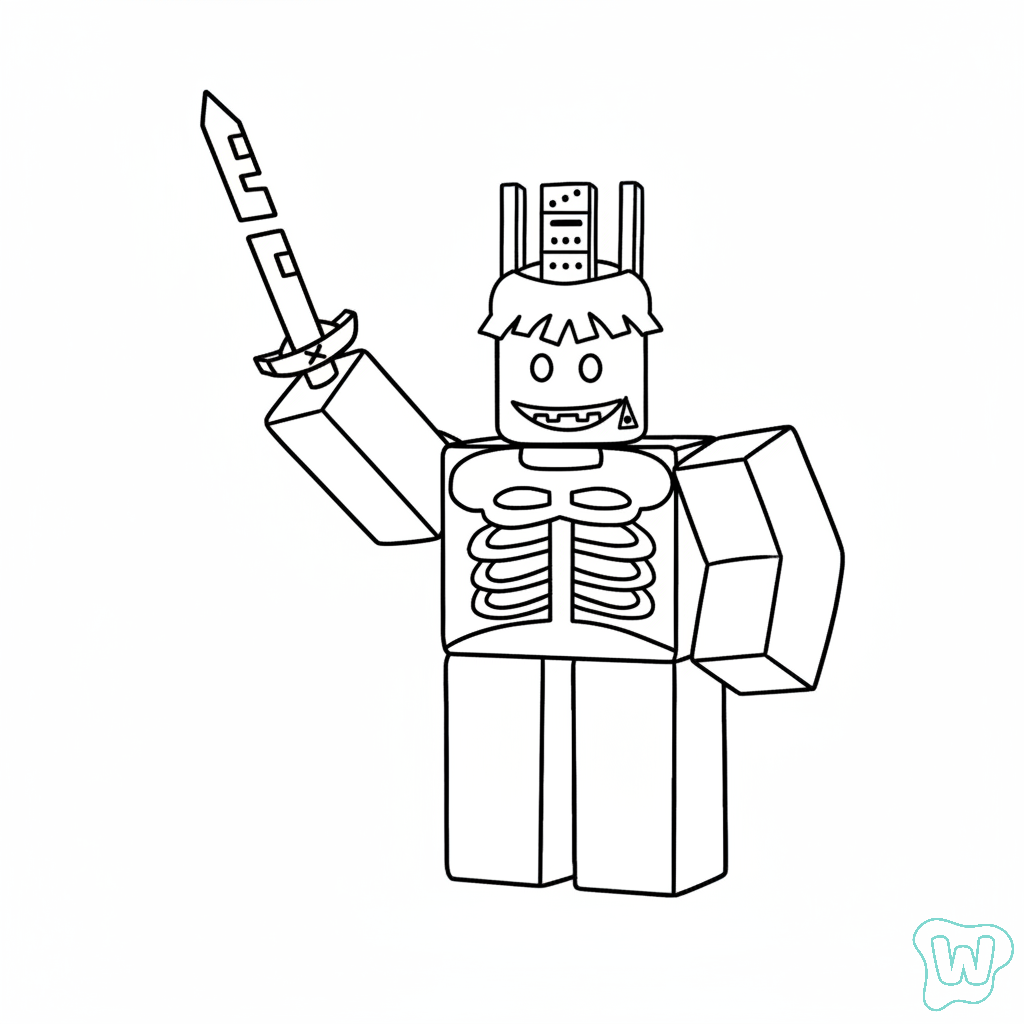 páginas para colorear imprimibles 1x1x1x1 para adultos