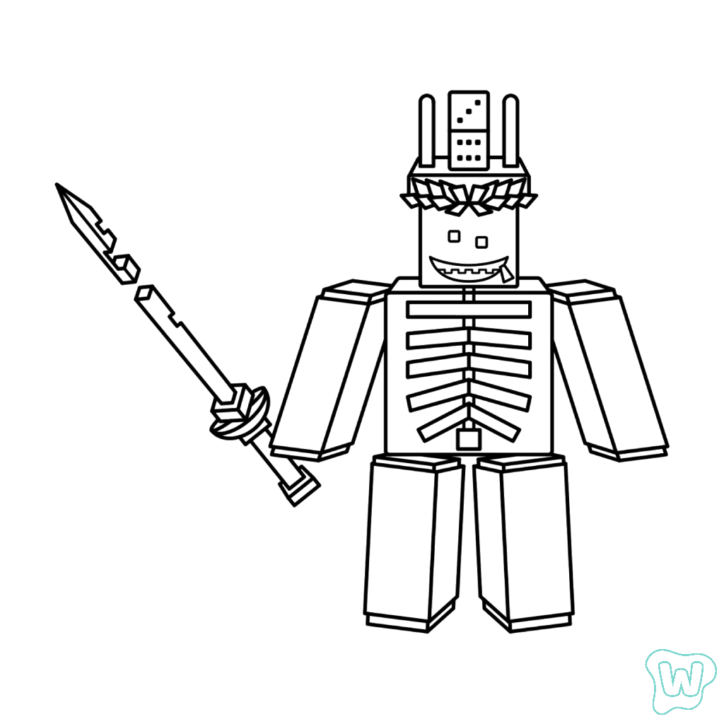 divertidas páginas para colorear 1x1x1x1