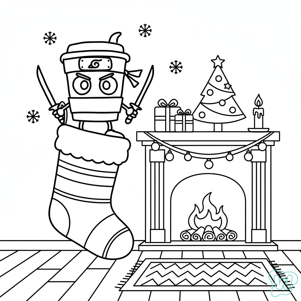 Capuchino Asesino páginas para colorear