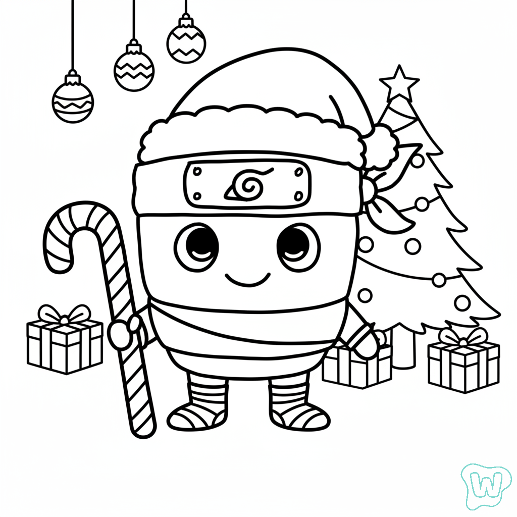 dibujos para colorear grinch Capuchino Asesino 1