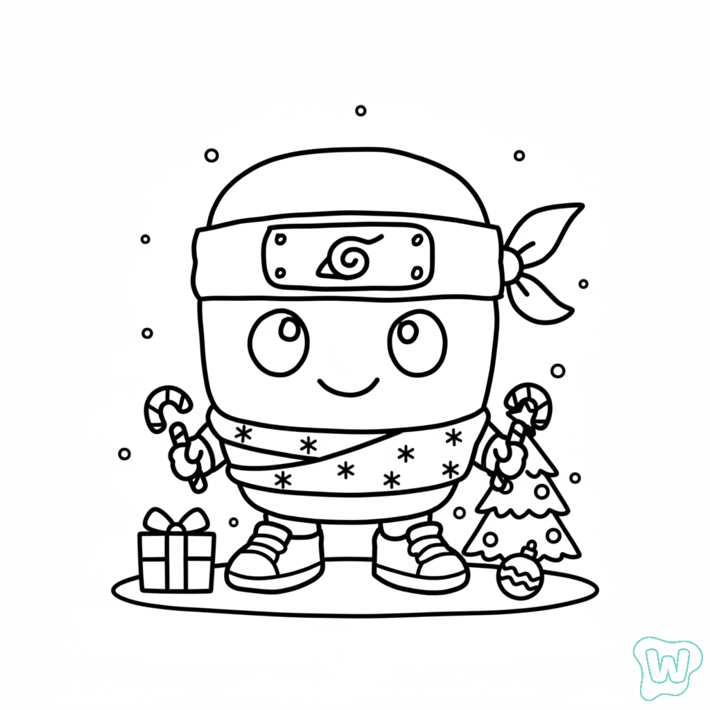 páginas para colorear Capuchino Asesino gratis 1