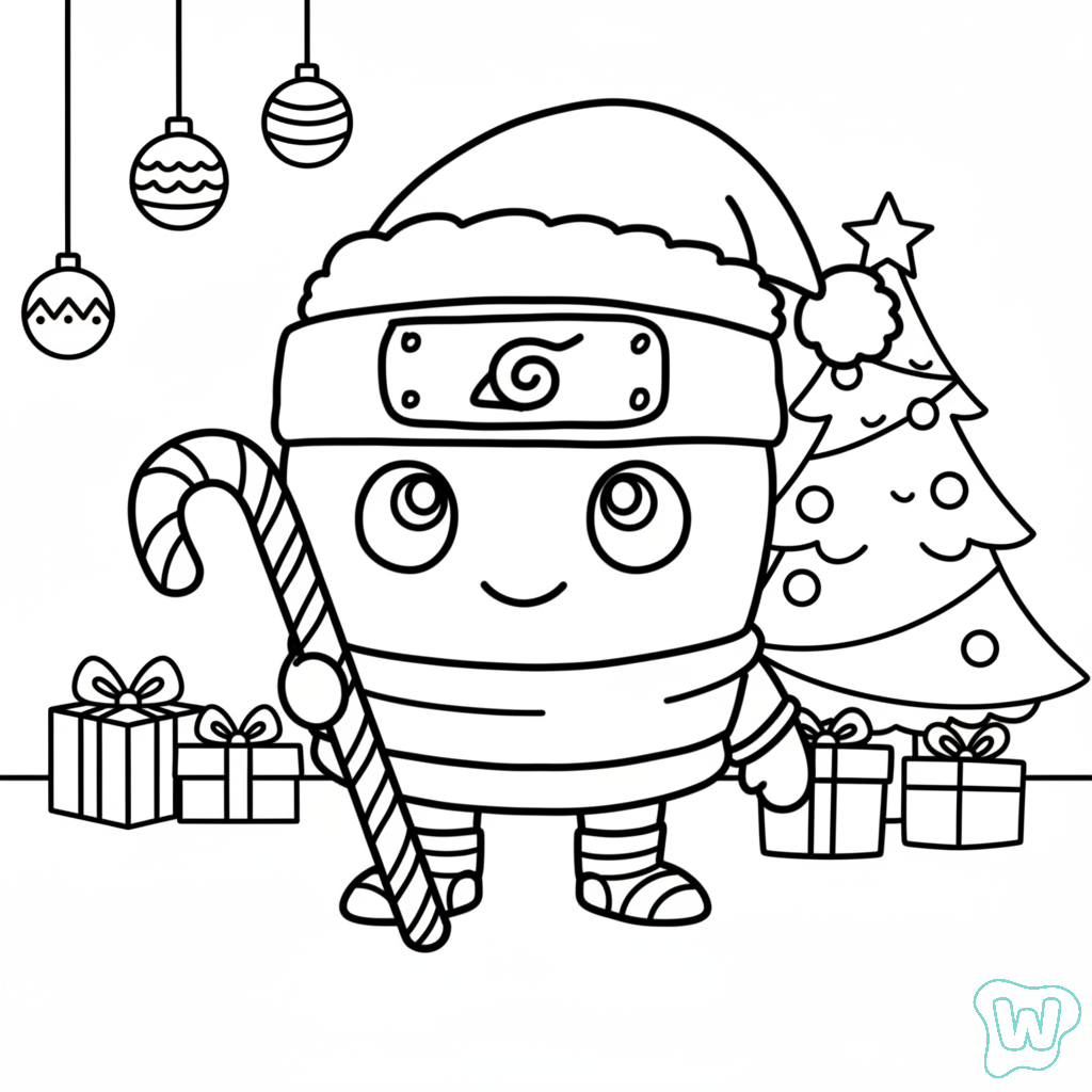 páginas para colorear lindas y fáciles de Capuchino Asesino