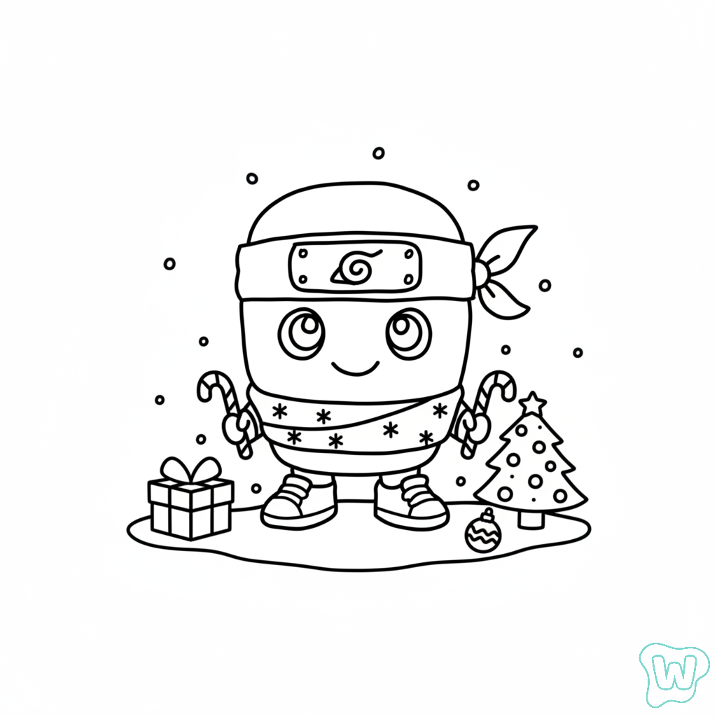 páginas para colorear fáciles de Capuchino Asesino