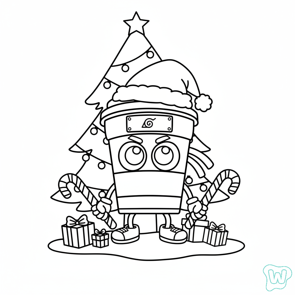 páginas para colorear detalladas de Capuchino Asesino