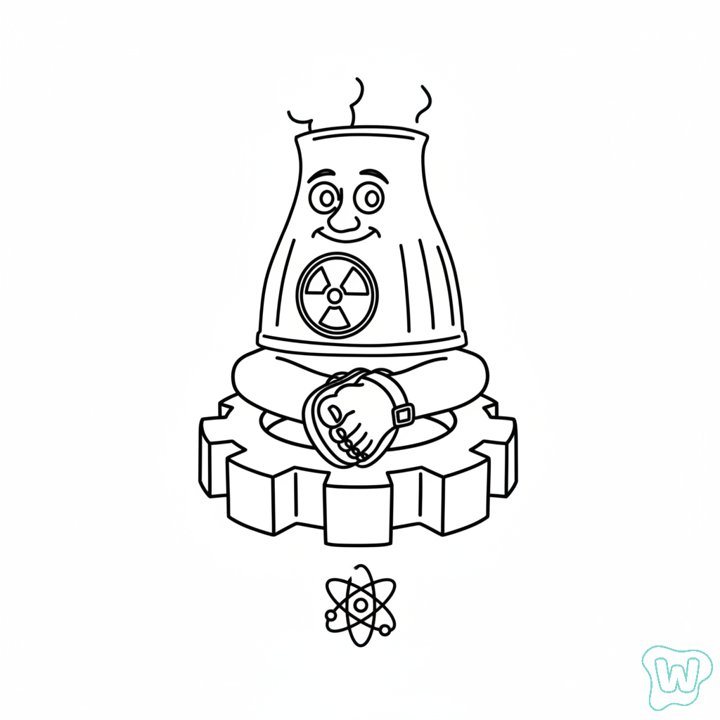 Centralucci Nuclearucci páginas para colorear de adornos