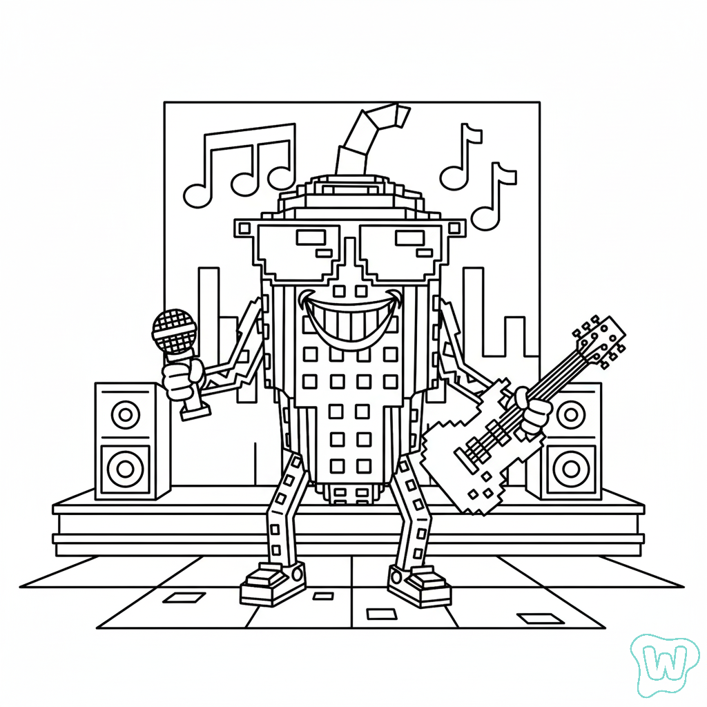 divertidas páginas para colorear Chillin Chili