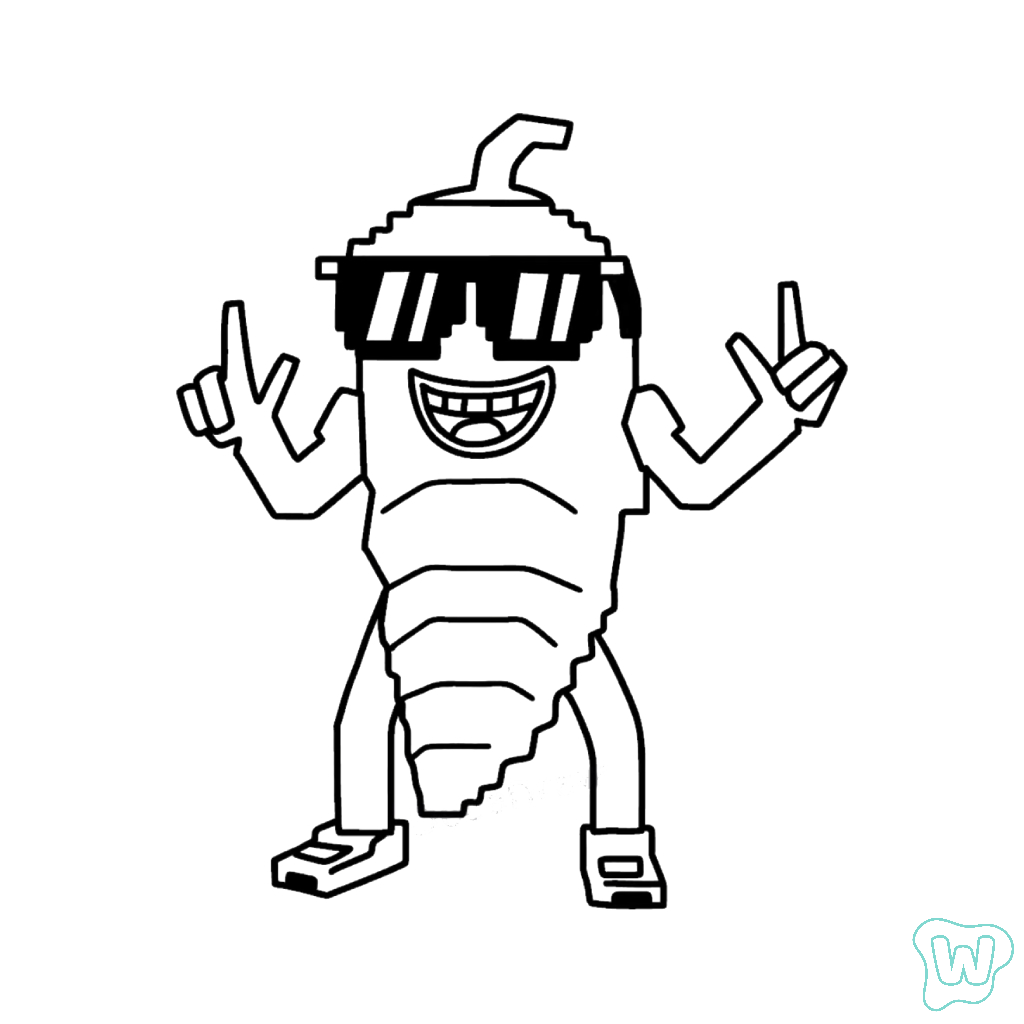 lindas páginas para colorear Chillin Chili