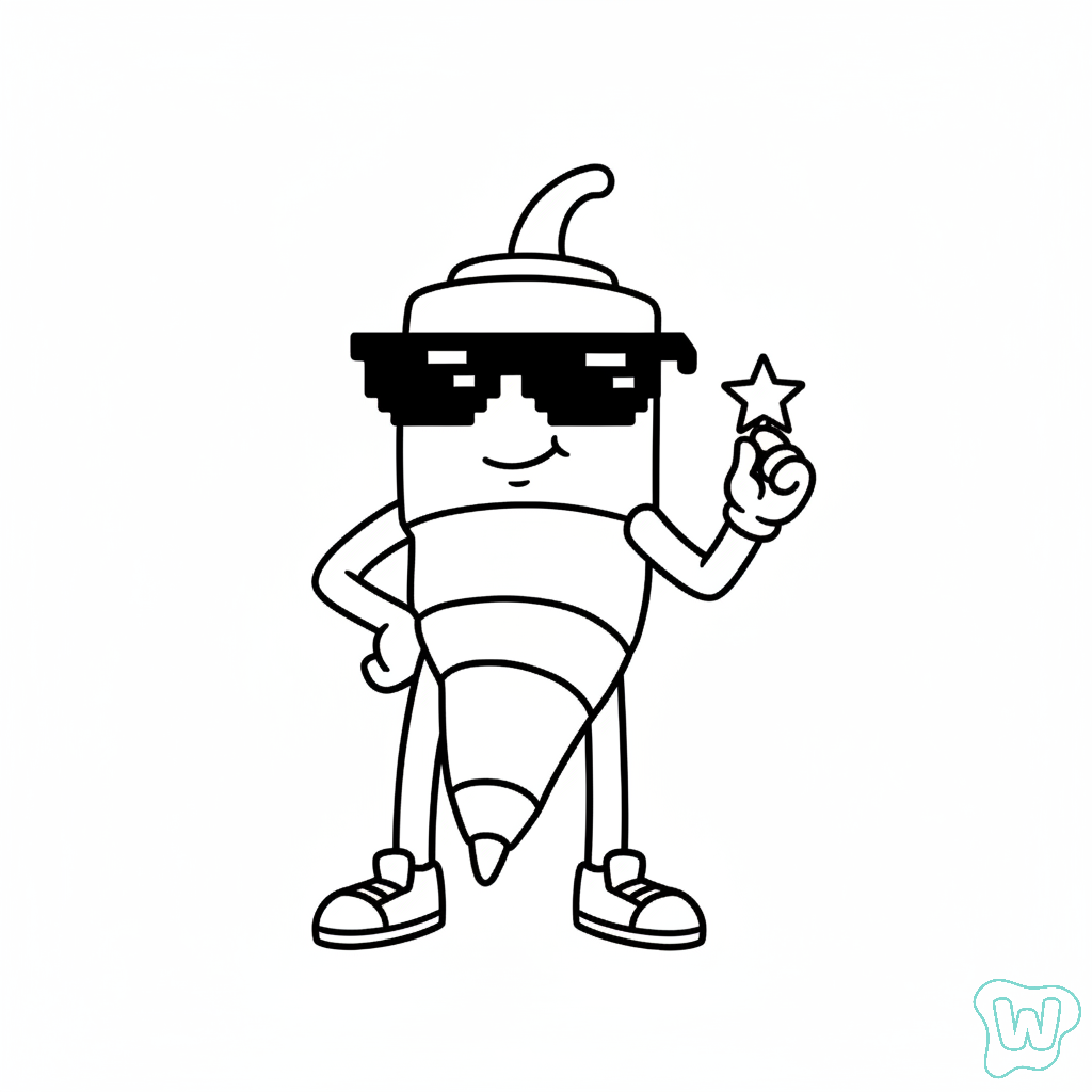 dibujos para colorear grinch Chillin Chili 1