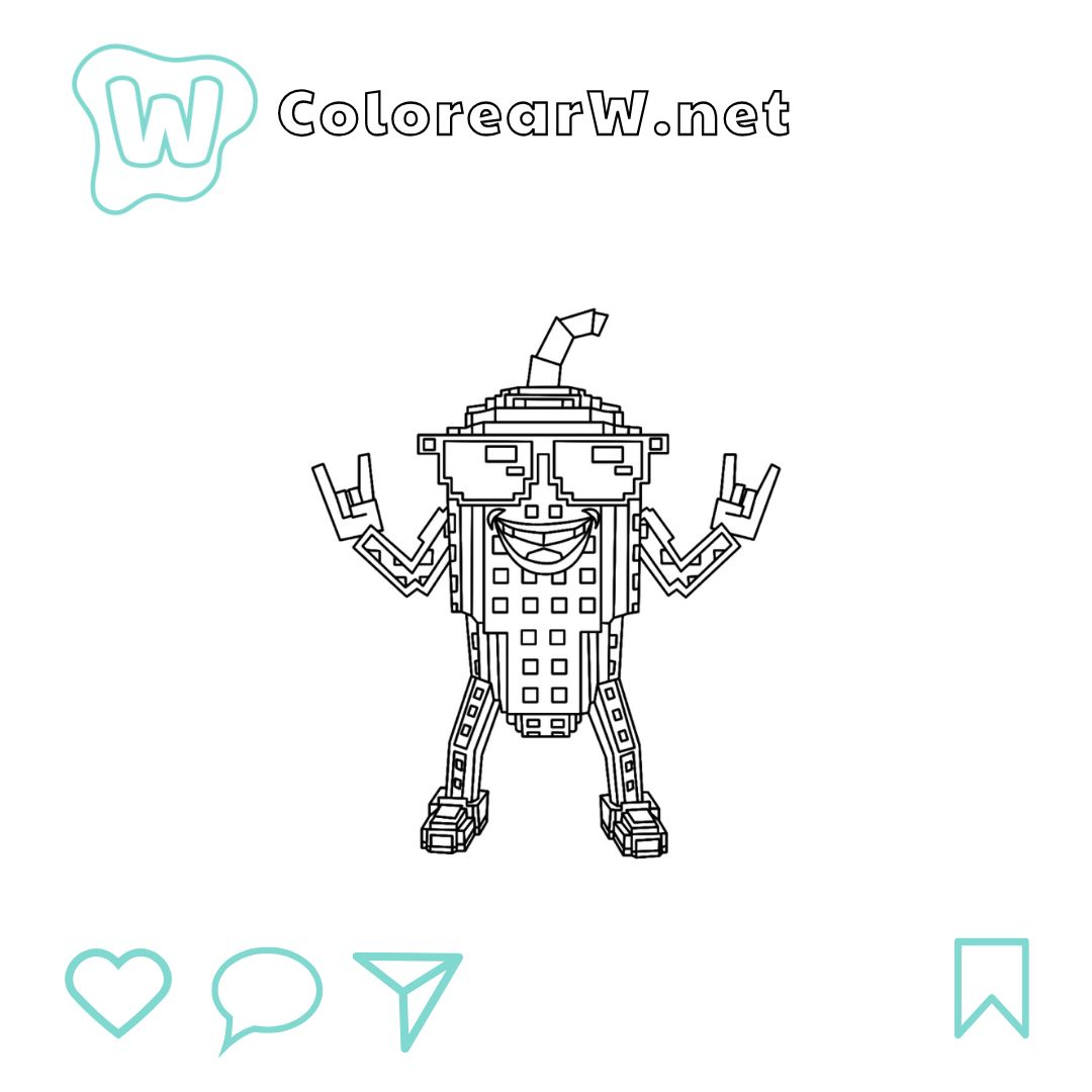 Chillin Chili para colorear (PDF para imprimir gratis) thumbnail