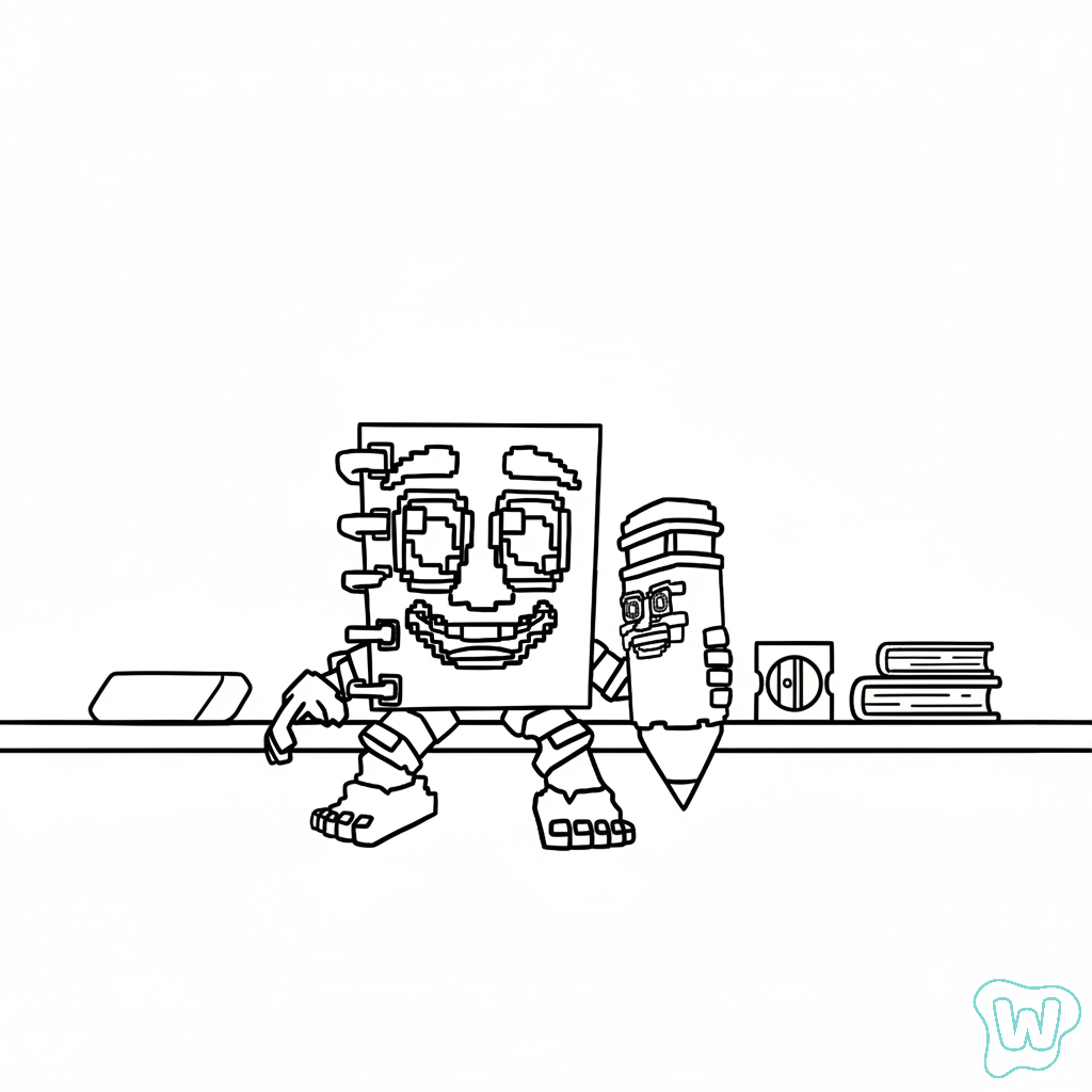 Cuadramat and Pakrahmatmamat páginas para colorear para imprimir gratis