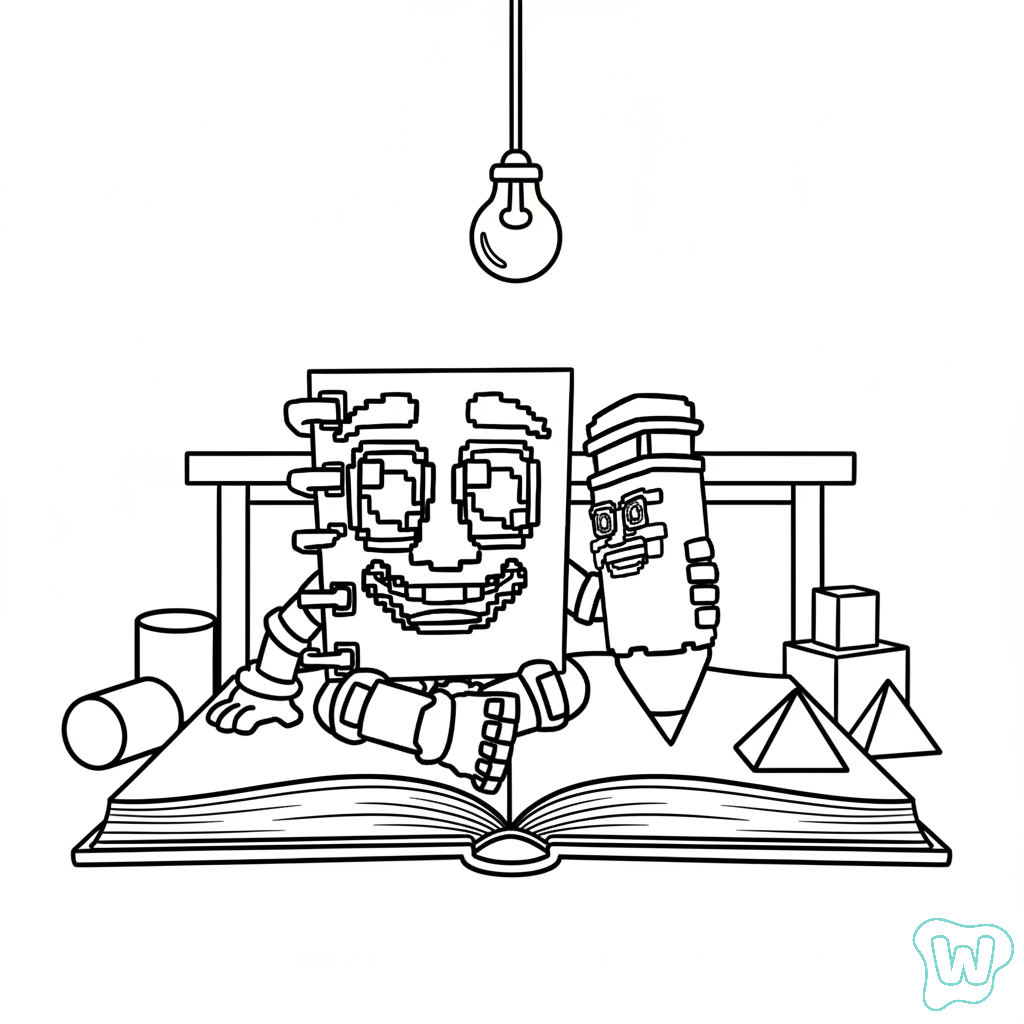 dibujos para colorear grinch Cuadramat and Pakrahmatmamat