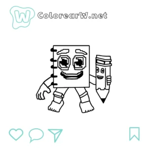 Cuadramat and Pakrahmatmamat para colorear (PDF para imprimir gratis) thumbnail