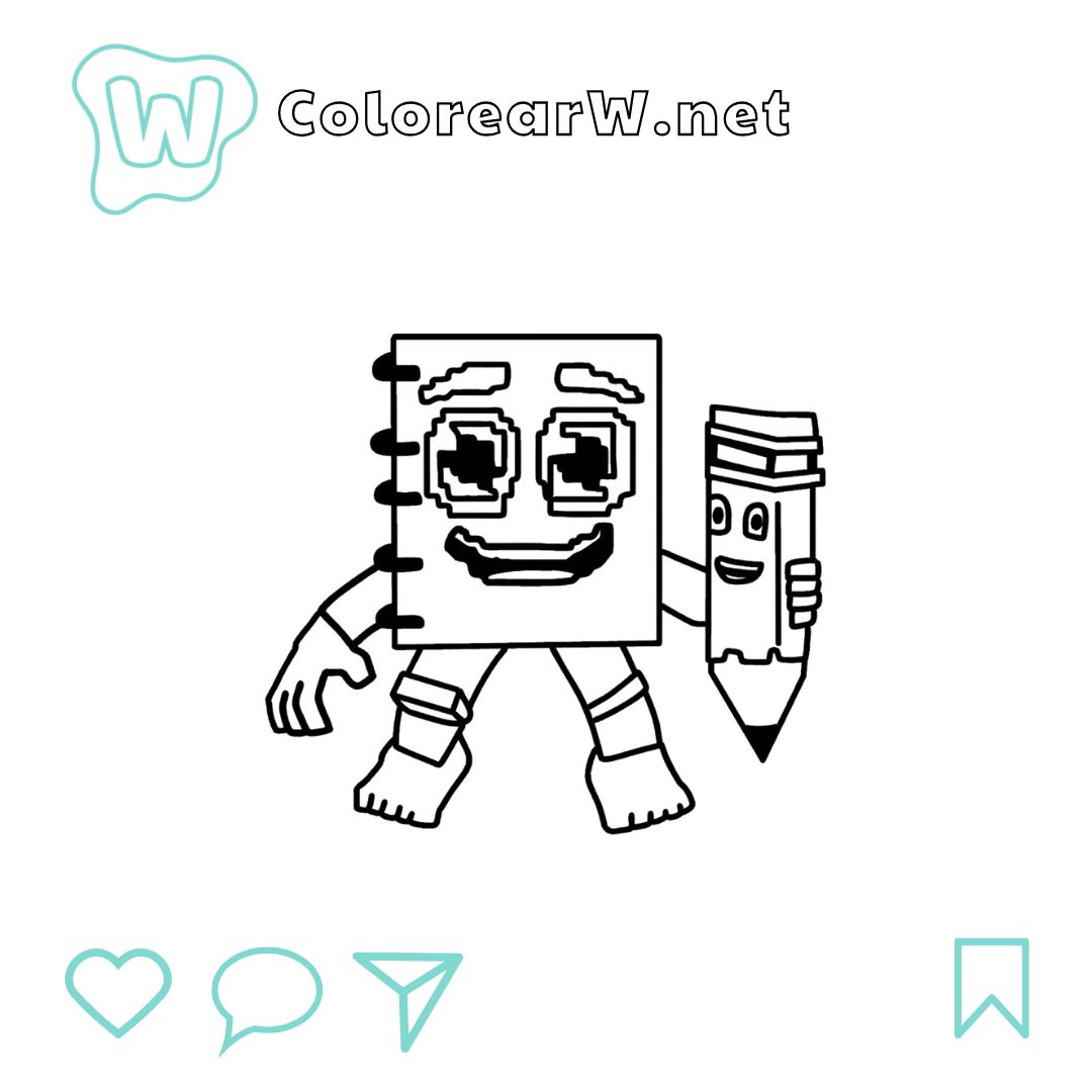 Cuadramat and Pakrahmatmamat para colorear (PDF para imprimir gratis) thumbnail