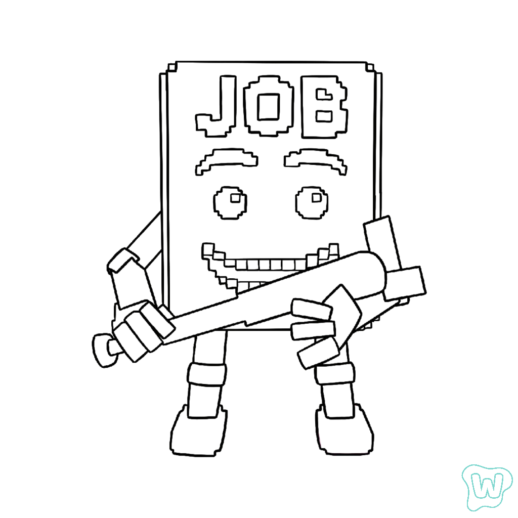 Job Job Job Sahur descargar e imprimir PDF gratis