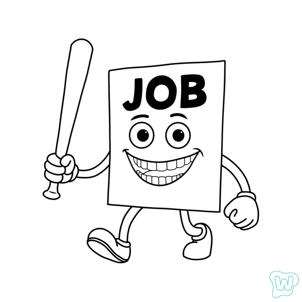 Job Job Job Sahur para colorear gratis