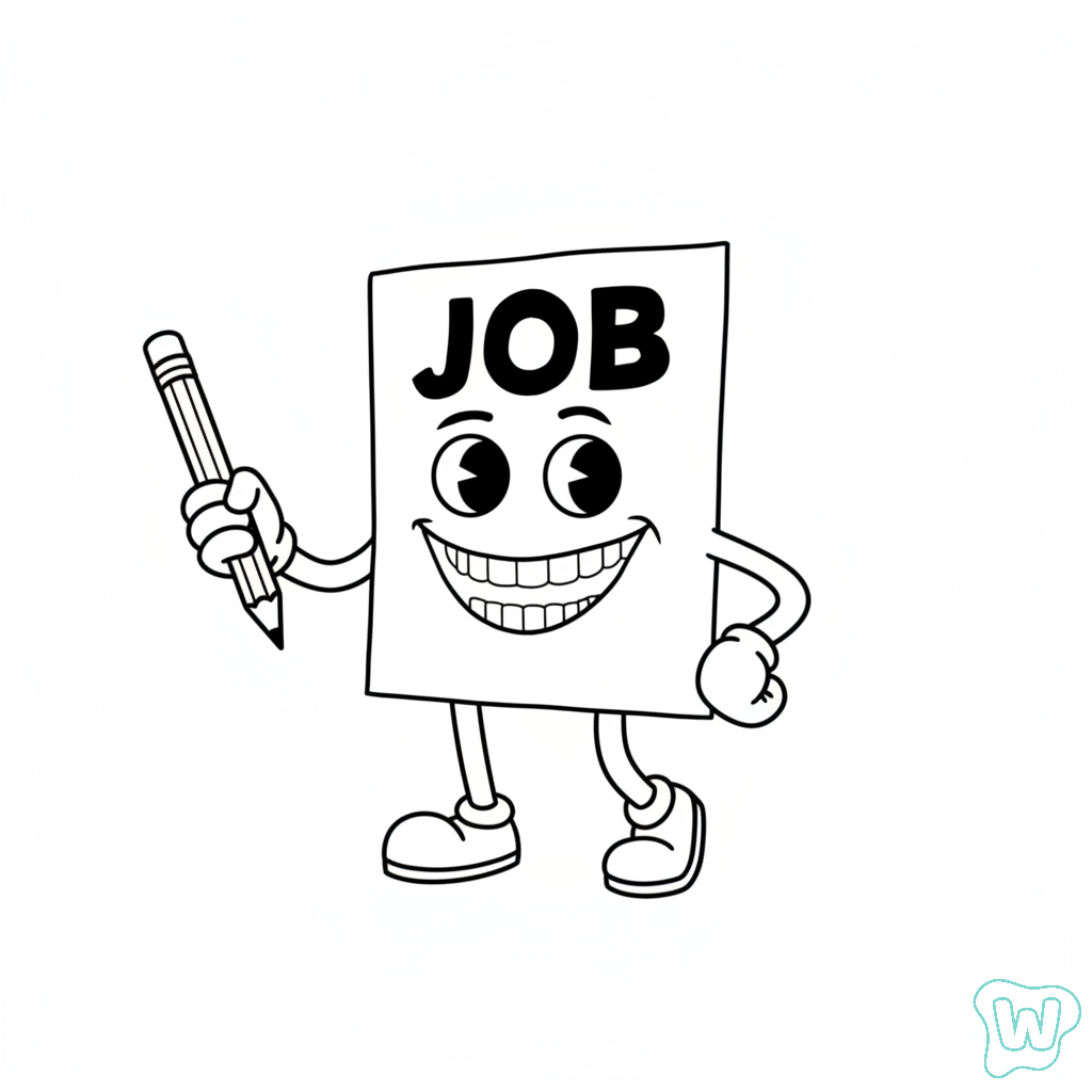 Job Job Job Sahur dibujos para colorear