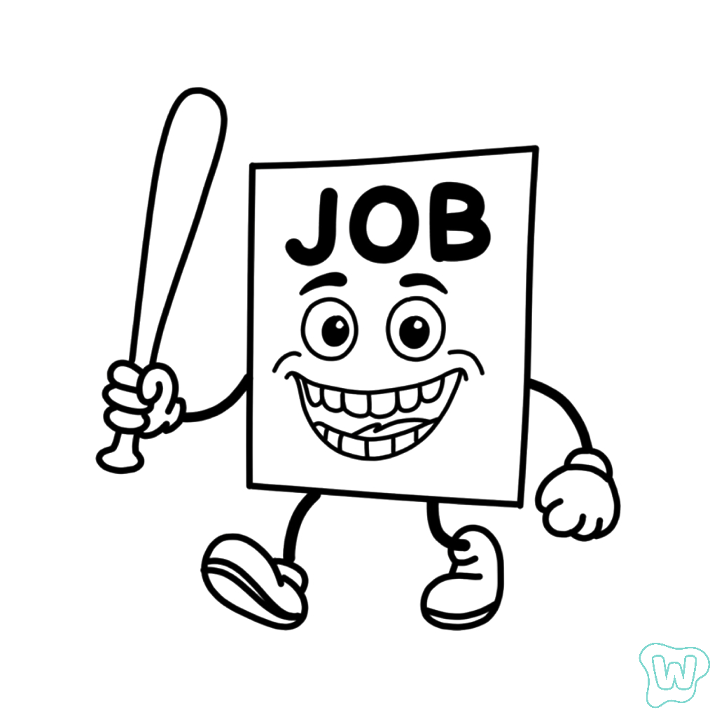 para colorear Job Job Job Sahur