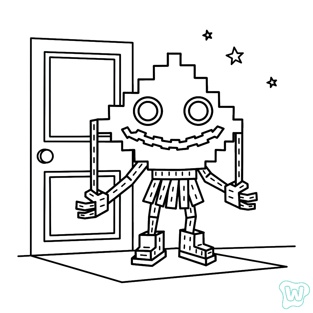 Ketupat Kepat páginas para colorear gratis