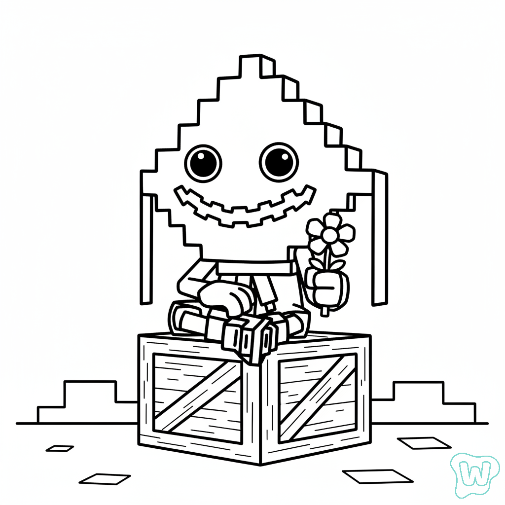 Ketupat Kepat para colorear y Imprimir PDF gratis