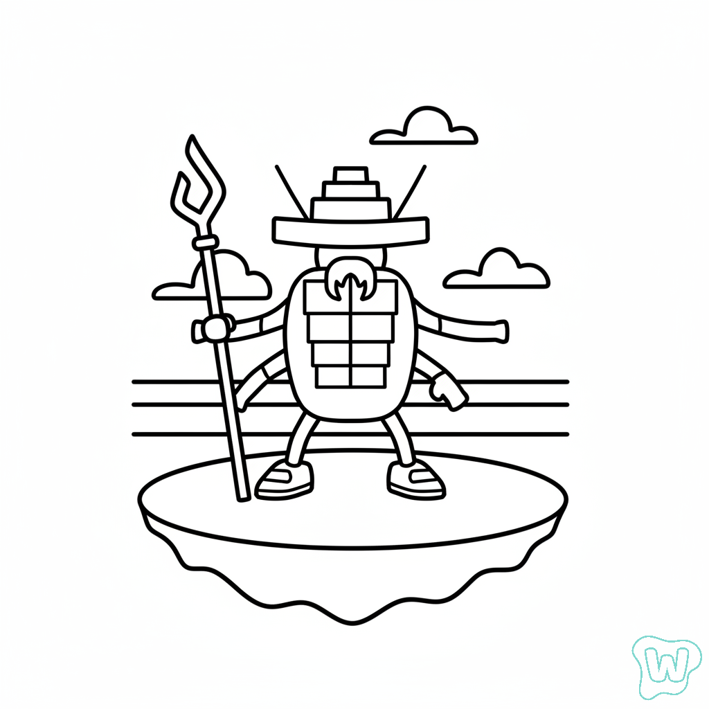 lindas páginas para colorear La Cucaracha