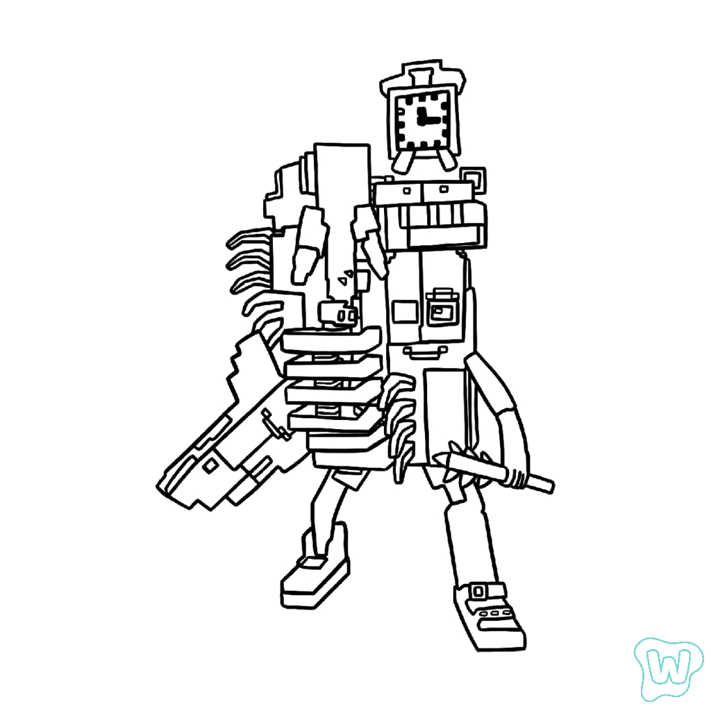 páginas para colorear La Grande Combinasion imprimibles gratis