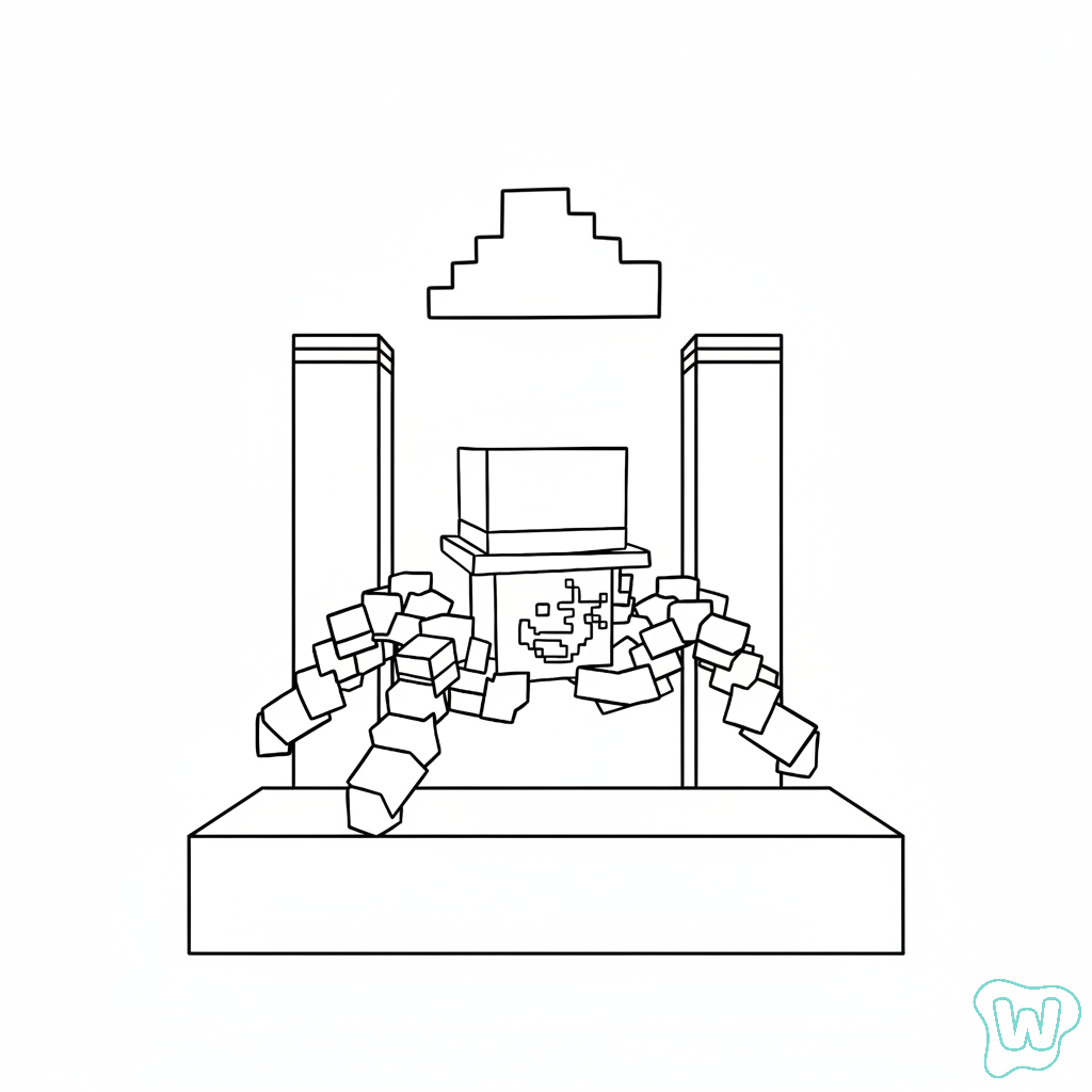 Sammyni Spyderini para colorear y Imprimir PDF gratis