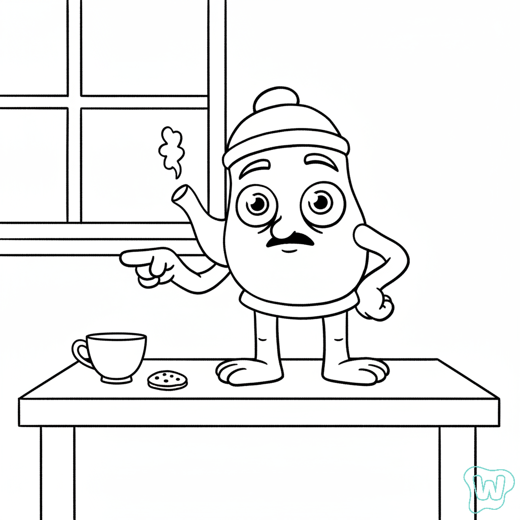 páginas para colorear gratis Ta Ta Ta Sahur