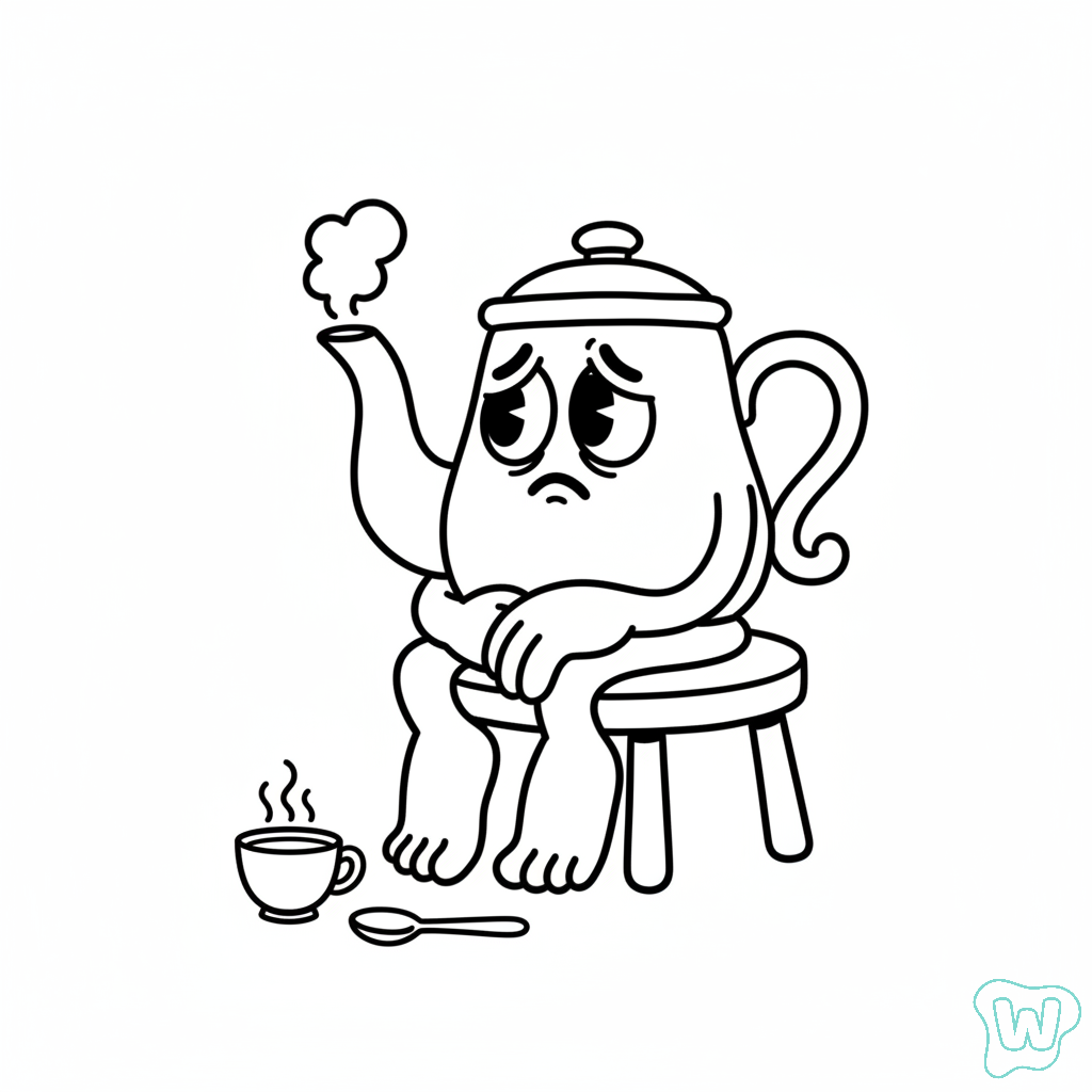 Ta Ta Ta Sahur páginas para colorear para adultos