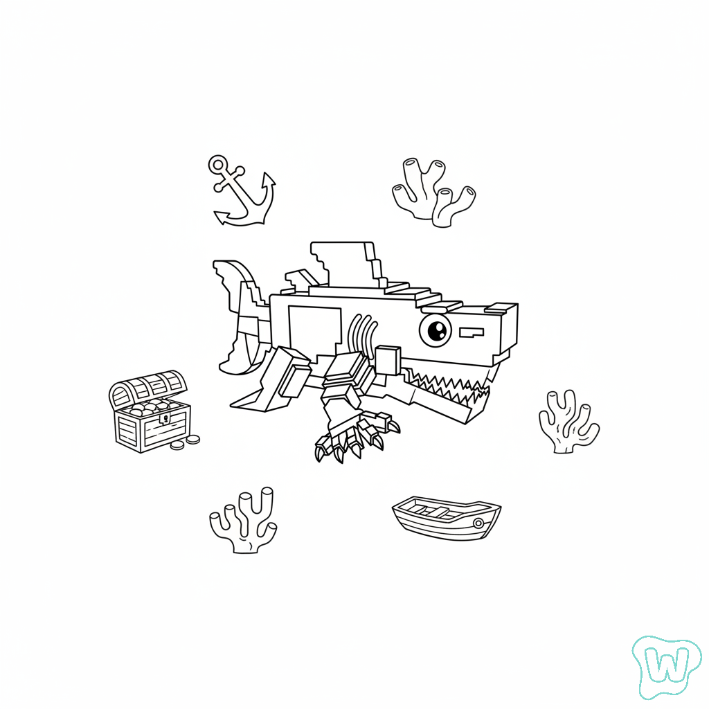 páginas para colorear lindas y fáciles de Tralaledon