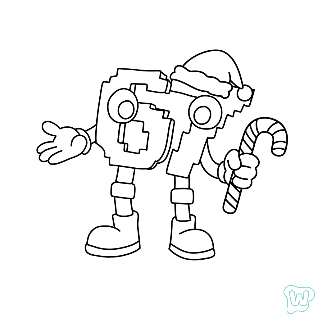 67 Navidad páginas para colorear para niños