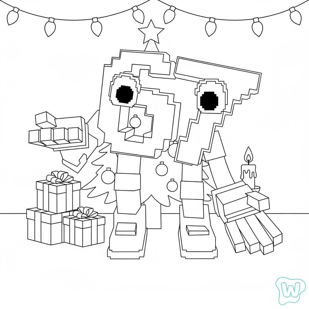 67 Navidad páginas para colorear para adultos 1