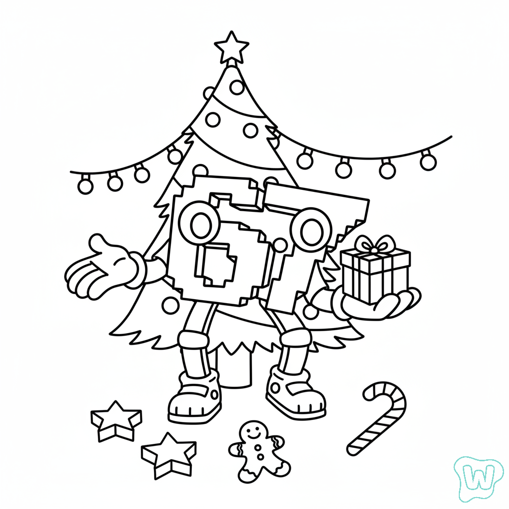 páginas para colorear imprimibles gratis 67 Navidad