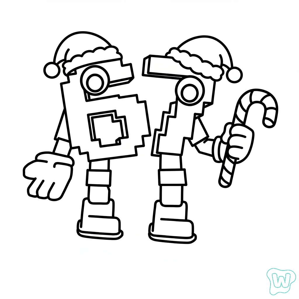 páginas para colorear para 67 Navidad