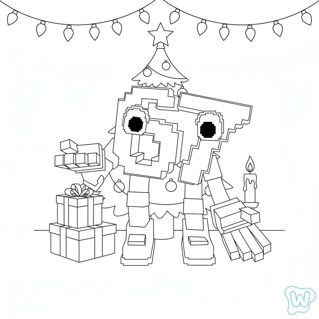 34 67 Christmas Coloring Pages Free PDF