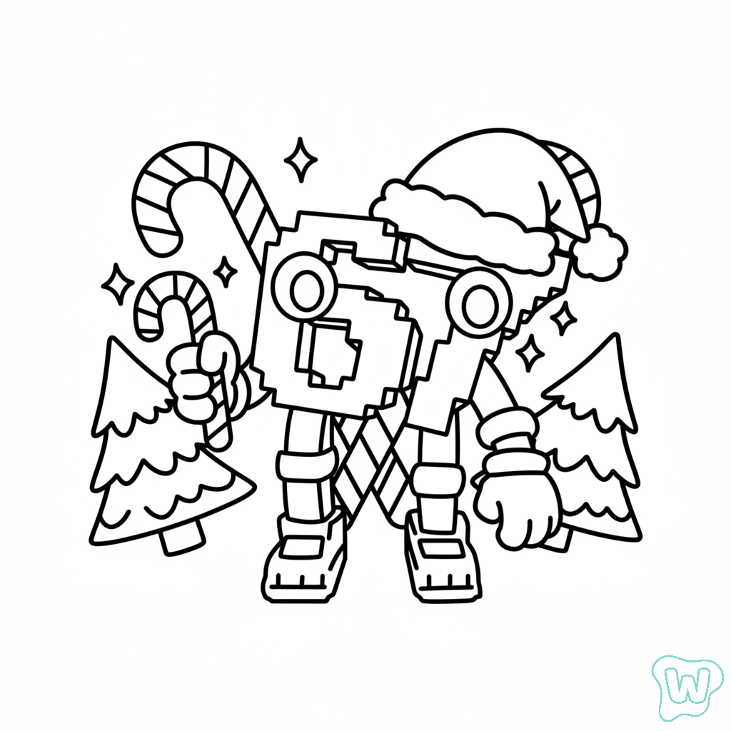 67 Navidad páginas para colorear para adultos