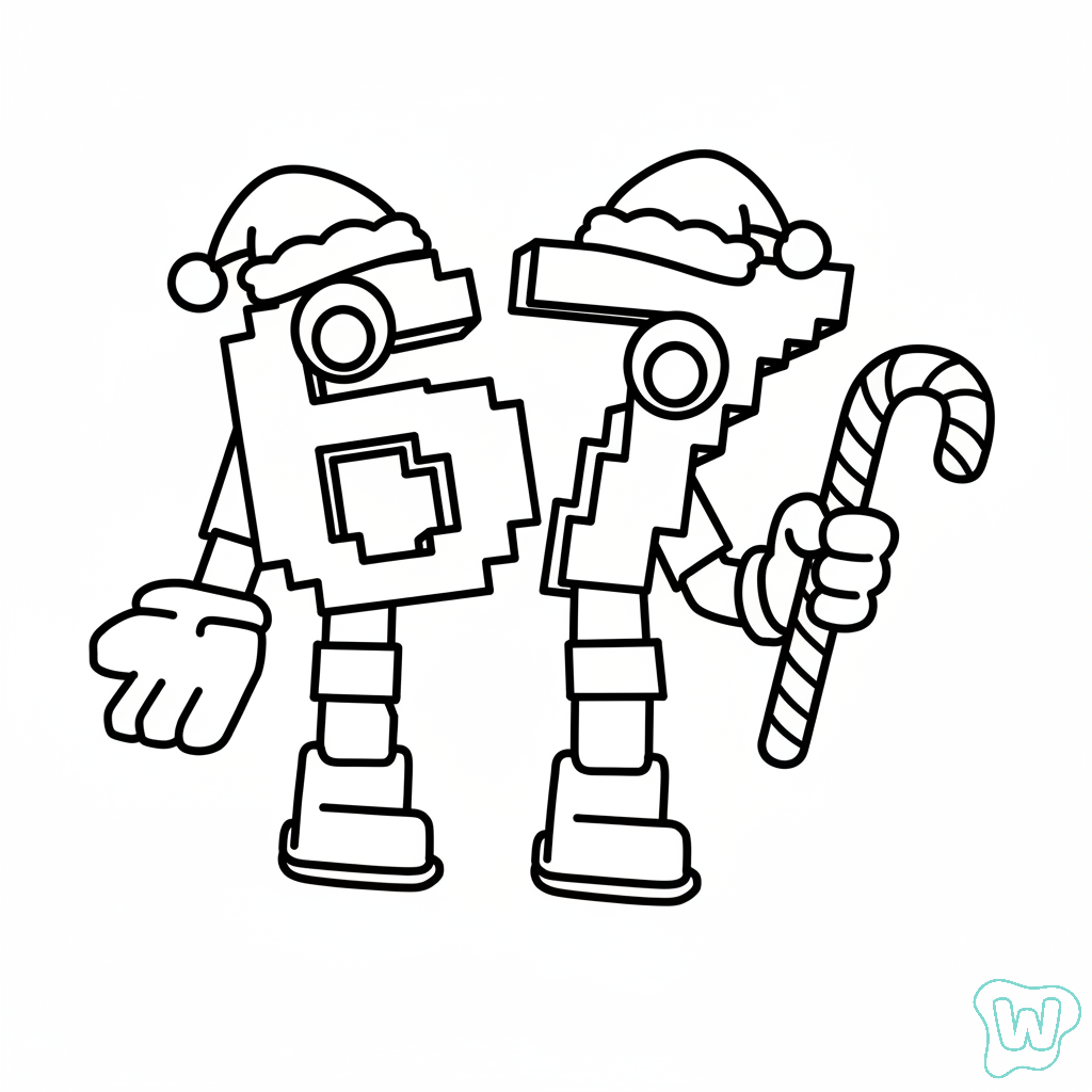 páginas para colorear 67 Navidad